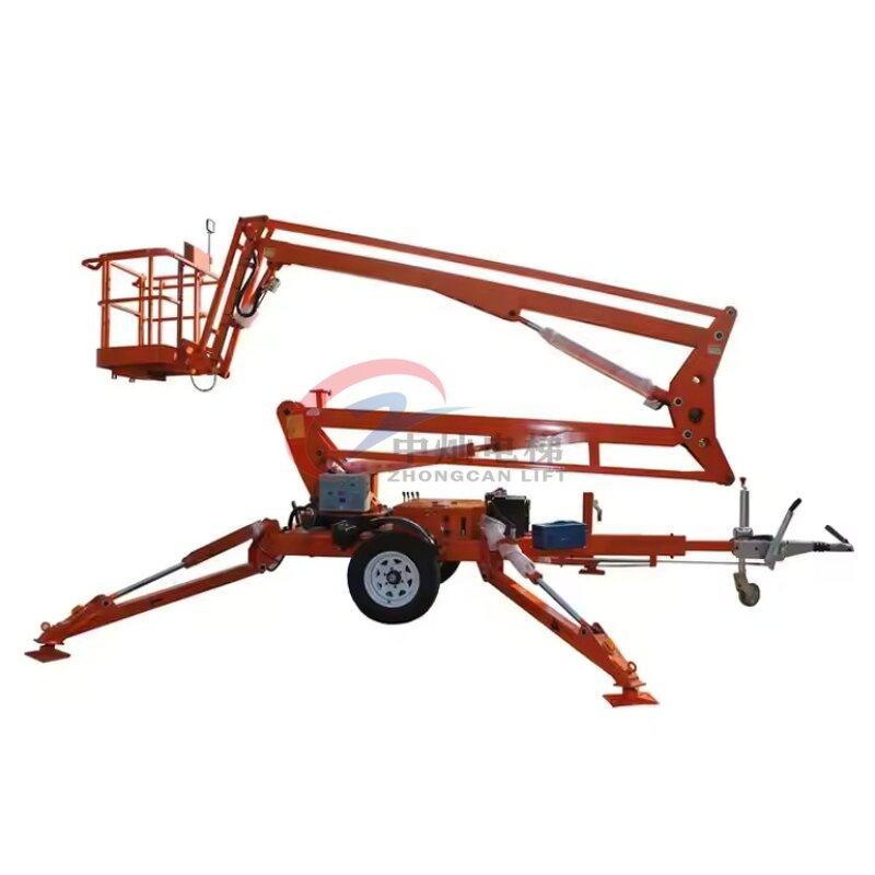 Boom Lift Manufacturer - CE 8-20m Towable Aerial Work Platform Cherry Picker