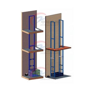 Goods Lift Manufacturer - Industrial Small Wall Mounted Vertical Cargo Lift