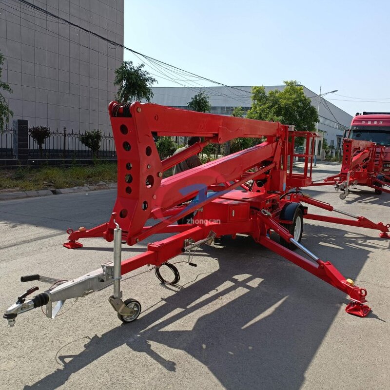 Boom Lift Manufacturer - Electric 8-20m Trailer Mounted Towable Man Lift