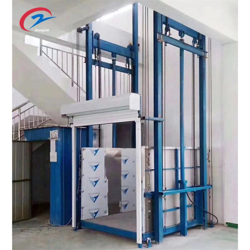 Cargo Lift Manufacturer - CE Indoor 4m Hydraulic Small Vertical Lift