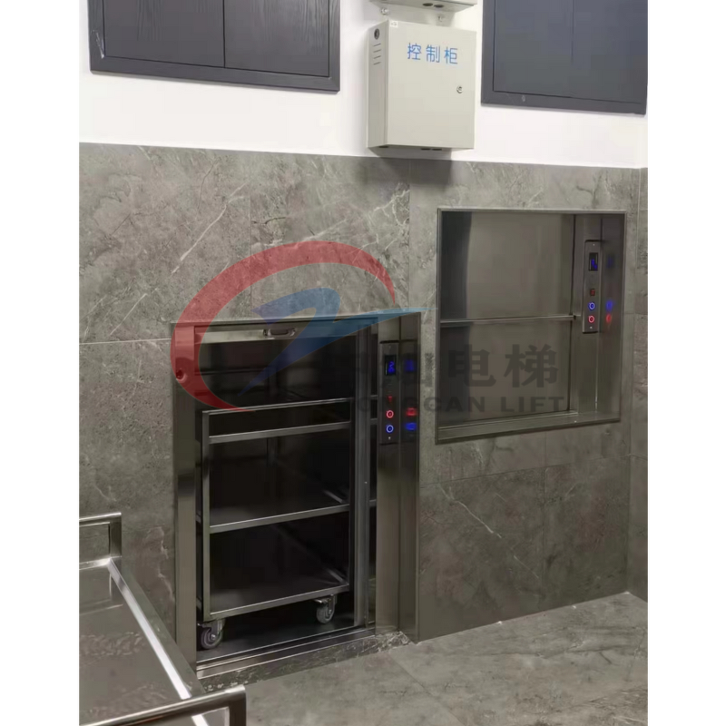 Dumbwaiter Manufacturer - Electric 100kg Hotel Laundry Kitchen Lift