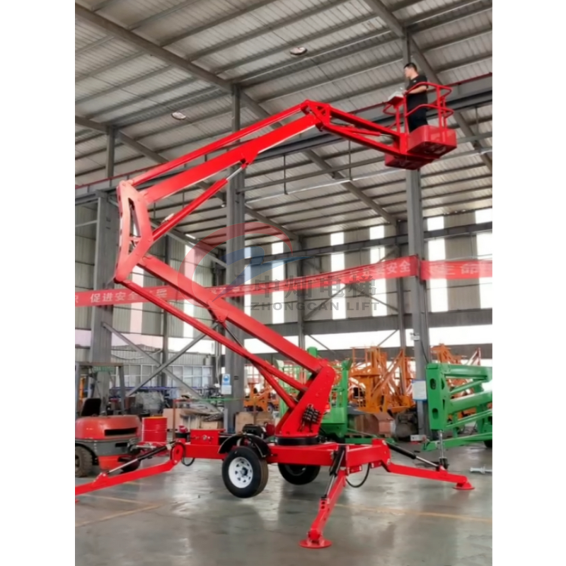 Boom Lift Manufacturer - 16-20m High-altitude Telescoping Towable Boom Lift