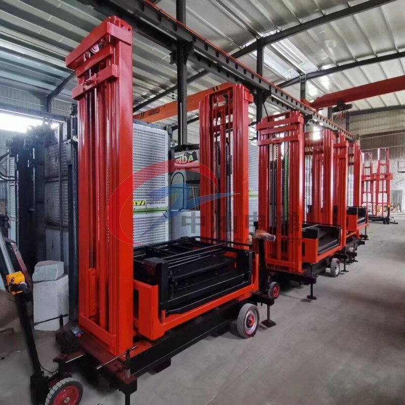 Masonry Wall Lift Manufacturer - Aerial 4-8m Mobile Electric Hydraulic Platform