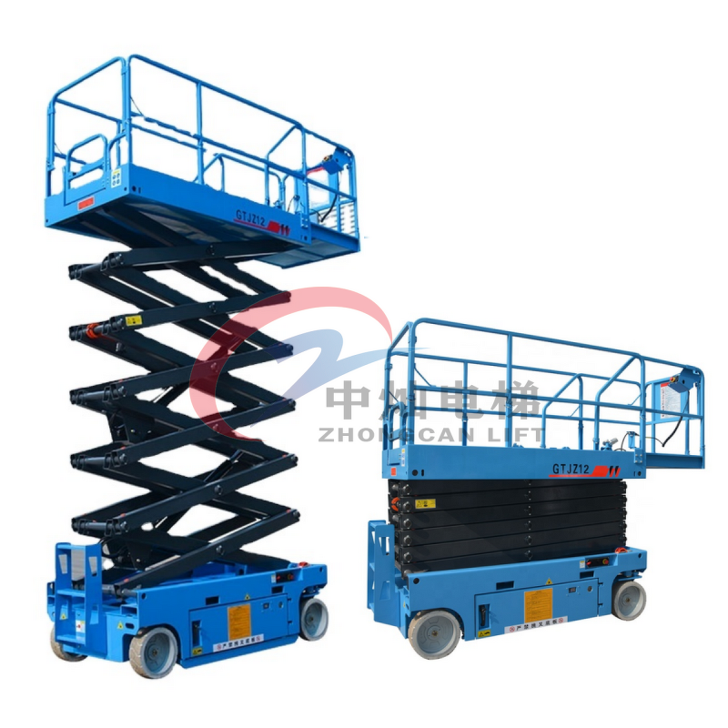 Scissor Lift Manufacturer - Customized Color Electric Hydraulic Ladder Lift