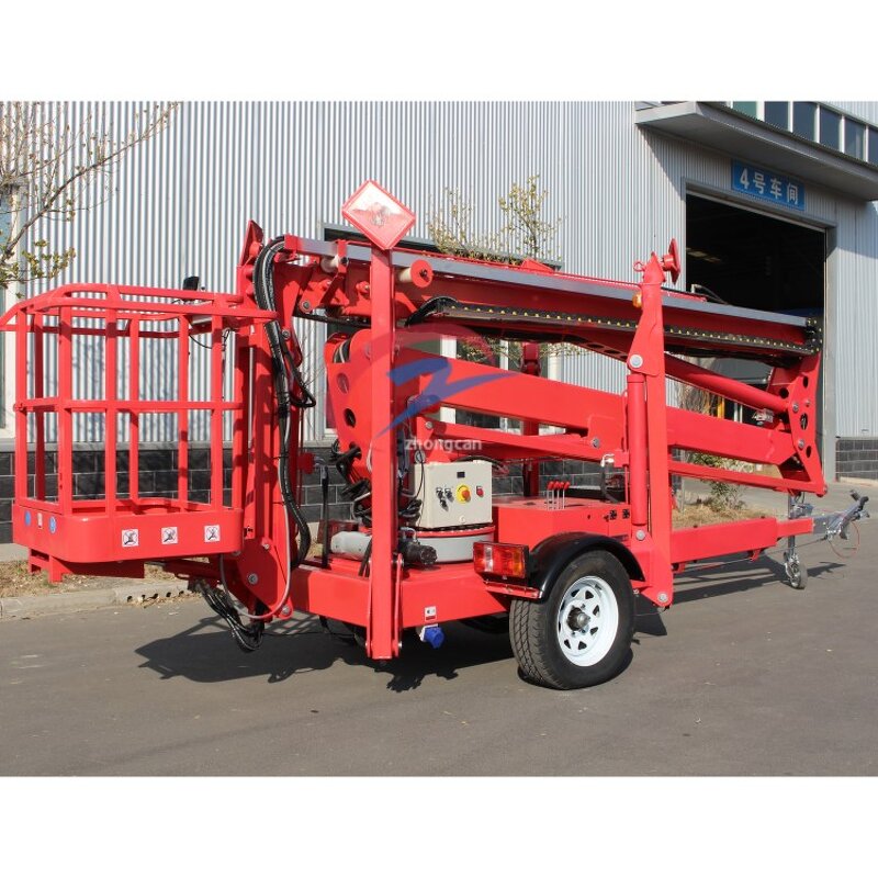 Boom Lift Manufacturer - Electric 8-20m Trailer Mounted Towable Man Lift