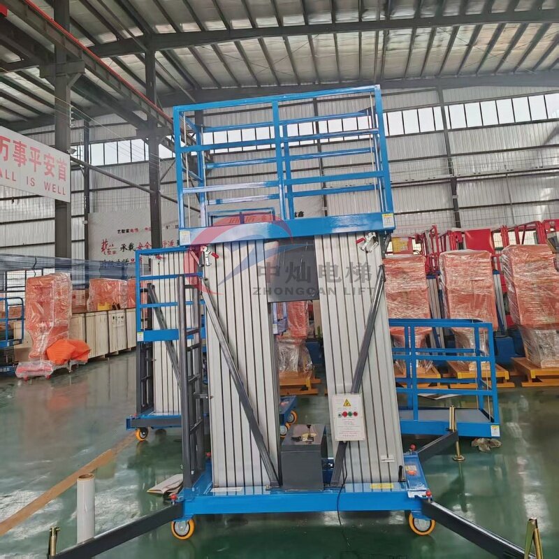 Mast Lift Manufacturer - CE Hydraulic Single/Double Mast Vertical Lift System