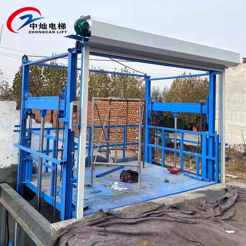 Goods Lift Manufacturer - Industrial Use 500-5000kg Wall Mounted Cargo Lift