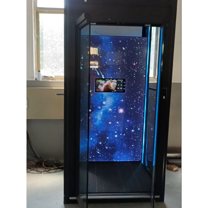 Home Elevator Manufacturer - Hydraulic Glass Panoramic Residential House Lift