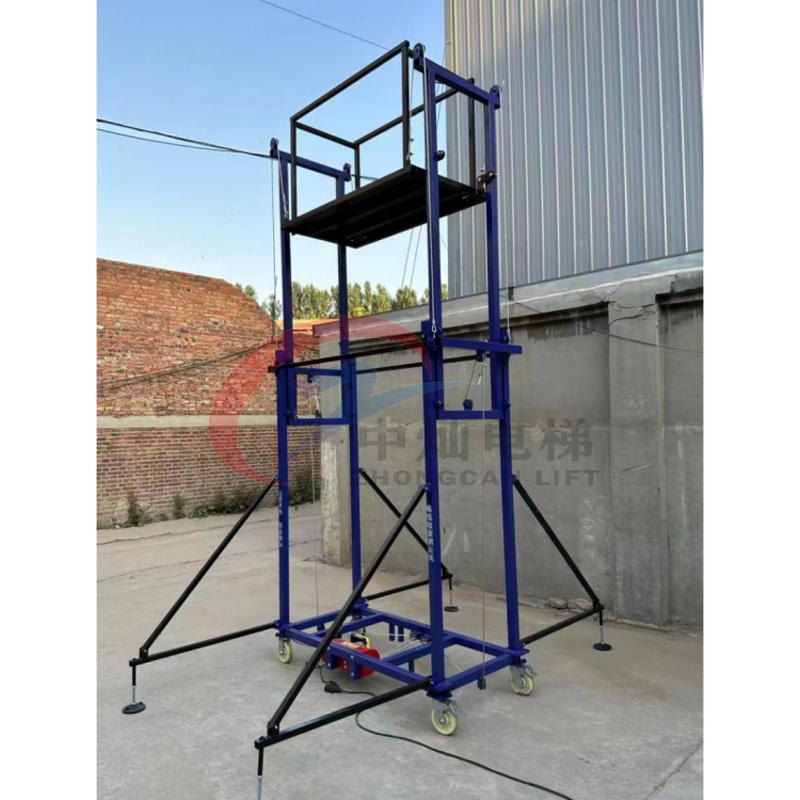 Masonry Lifting Platform Manufacturer - Aerial 4-8m Mobile Electric Hydraulic Lift