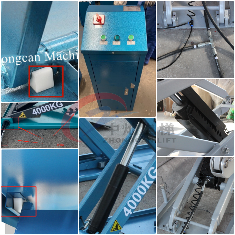 Car Lift Manufacturer - Customized Underground Stationary Scissor Lift Table