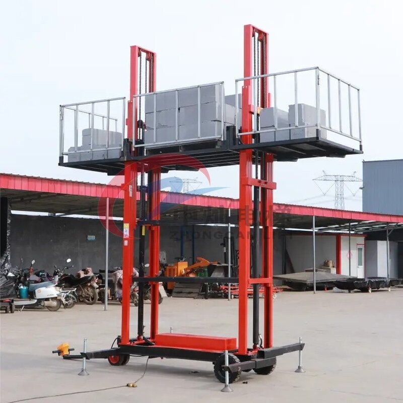 Masonry Wall Lift Manufacturer - Aerial 4-8m Mobile Electric Hydraulic Platform