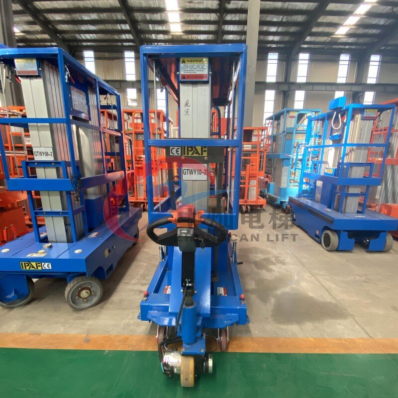 Mast Lift Manufacturer - Single Mast Vertical Hydraulic Aerial Work Platform