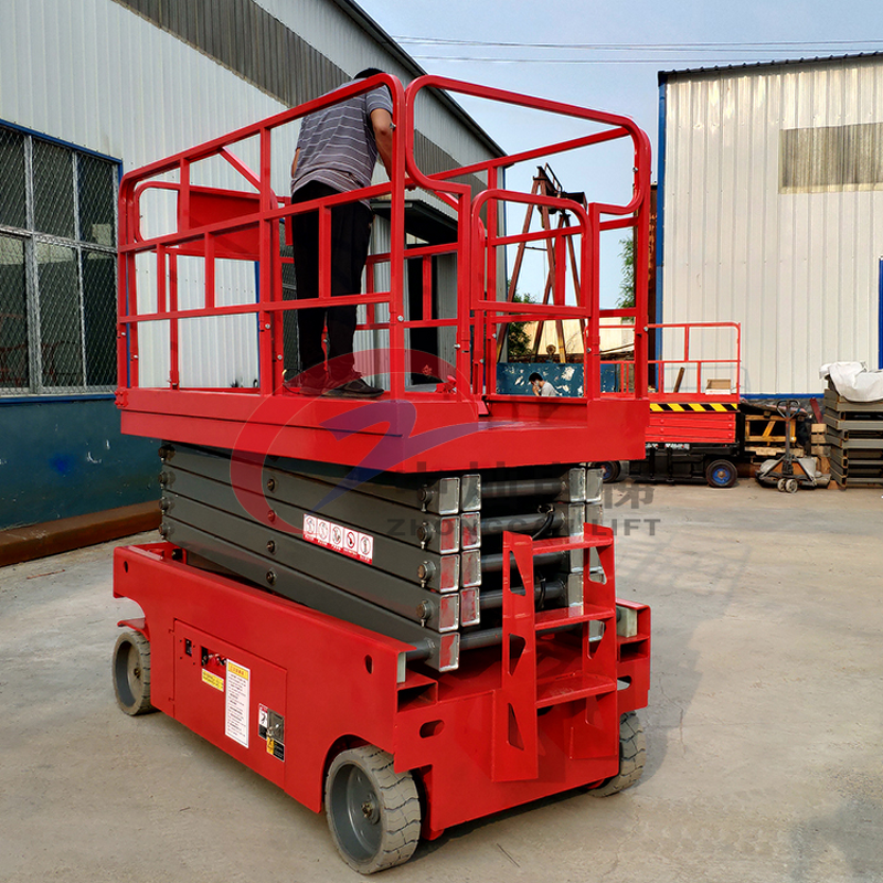 Scissor Lift Manufacturer - Customized Color Electric Hydraulic Ladder Lift