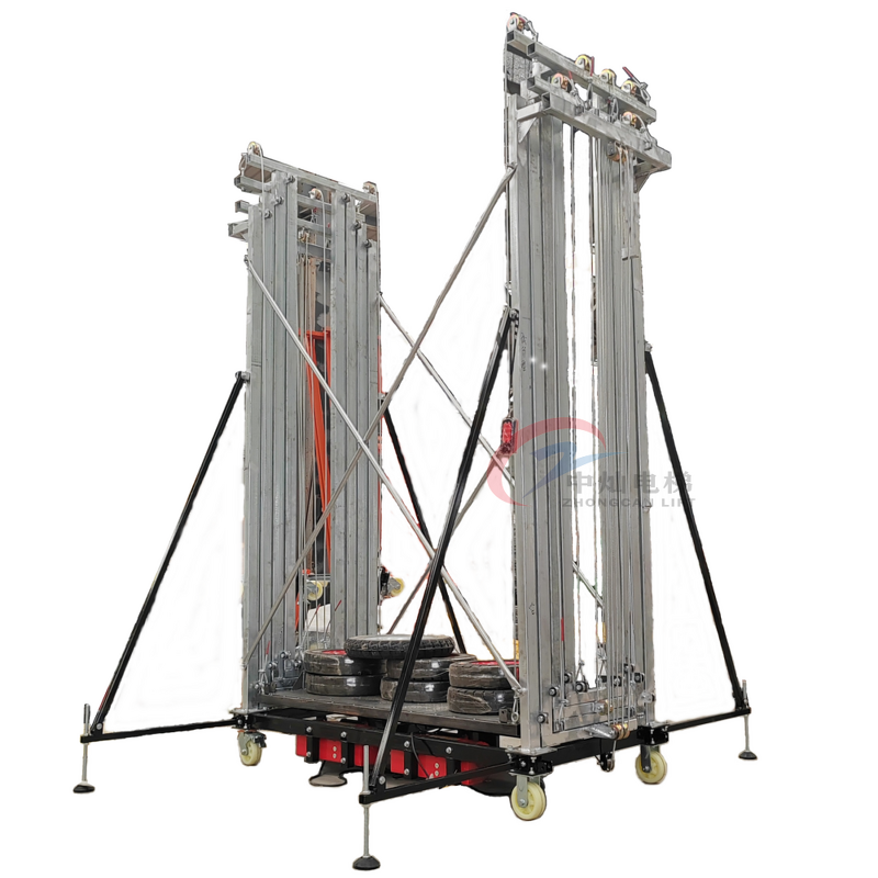 Masonry Lifting Platform Manufacturer - Aerial 4-8m Mobile Electric Hydraulic Lift