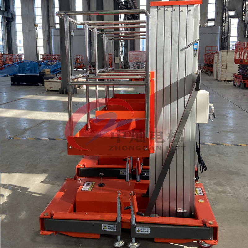 Mast Lift Manufacturer - Single Mast Vertical Hydraulic Aerial Work Platform