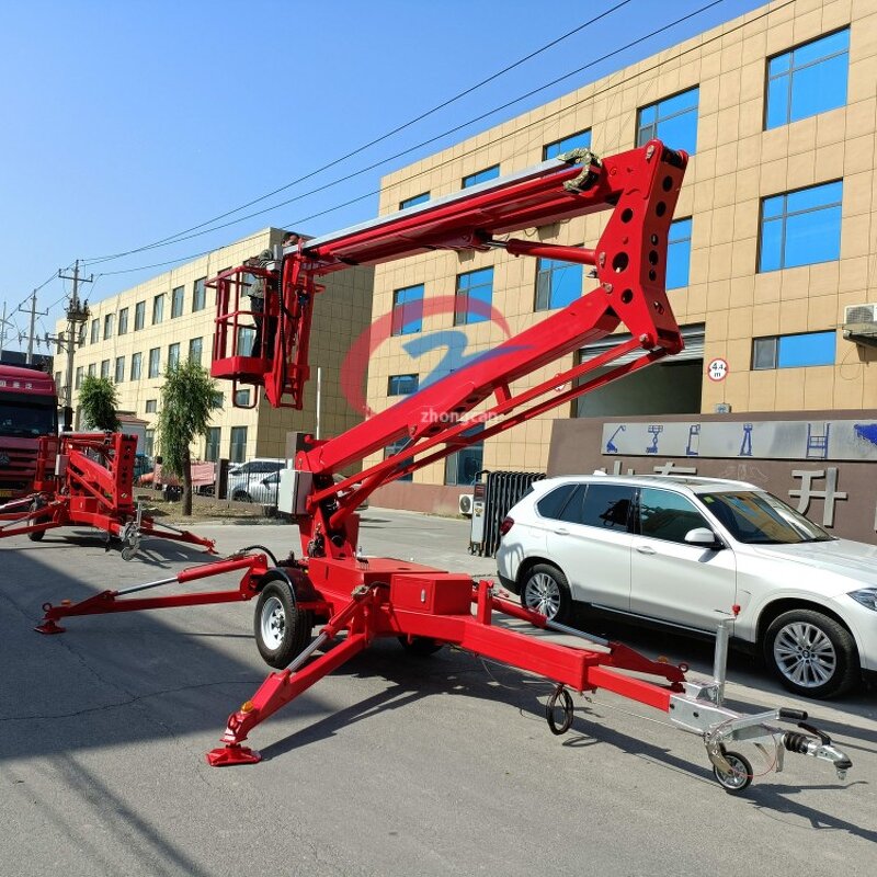 Boom Lift Manufacturer - CE 8-20m Towable Aerial Work Platform Cherry Picker