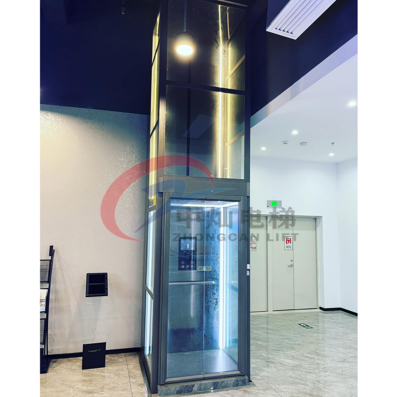 Home Elevator Manufacturer - Outdoor 2-4 Floor Hydraulic Residential Villa Lift