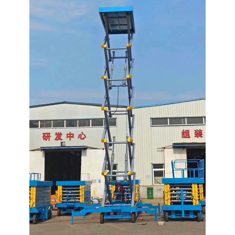 Scissor Lift Manufacturer - 6-18m Mobile Electric Hydraulic Lift Table