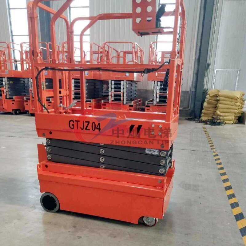 Scissor Lift Manufacturer - 4-6m Mobile Electric Aerial Work Platform