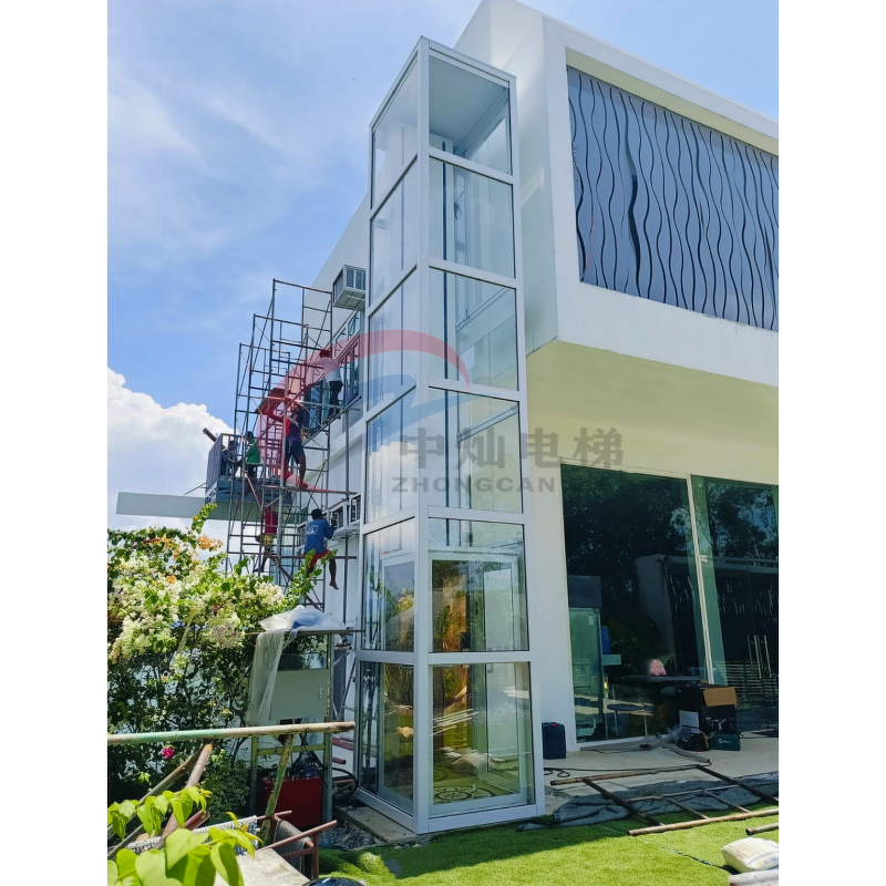Home Elevator Manufacturer - CE ISO Approved Indoor Glass Villa Lift