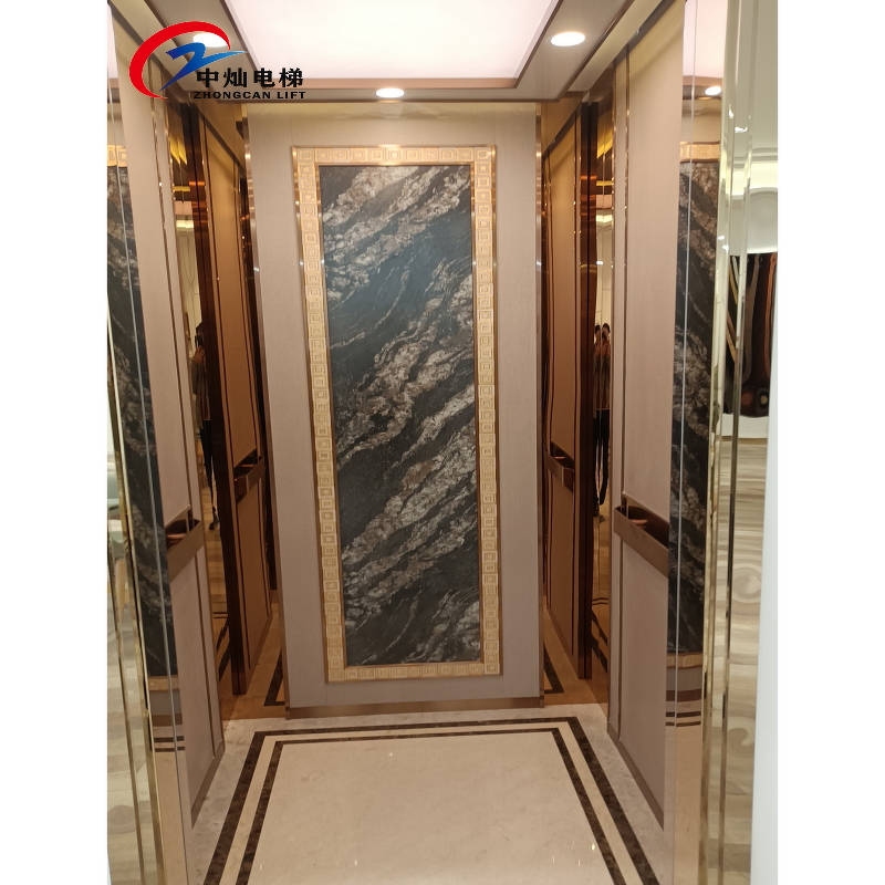 Home Elevator Manufacturer - Custom Stainless Steel Hydraulic Villa Elevator