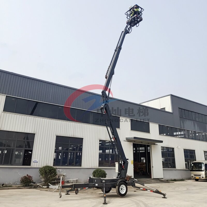 Boom Lift Manufacturer - 16-20m High-altitude Telescoping Towable Boom Lift