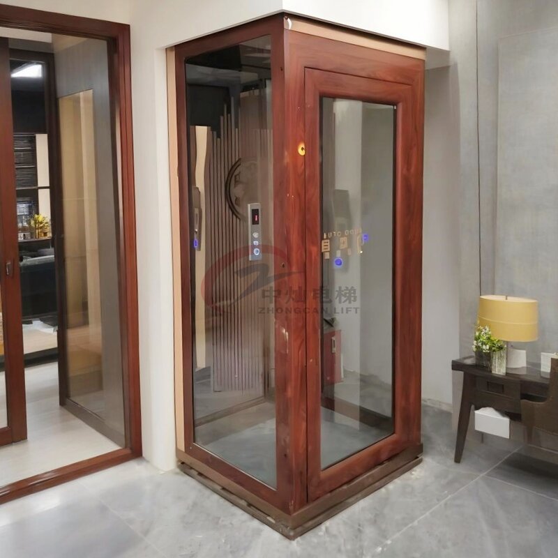 Home Elevator Manufacturer - CE ISO Approved Indoor Glass Villa Lift