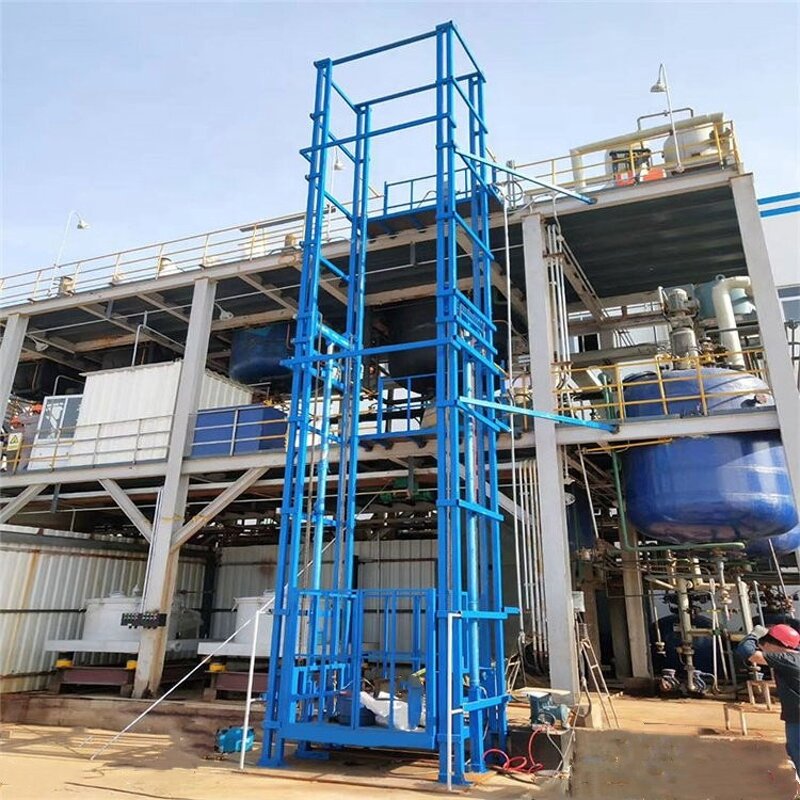 Goods Lift Manufacturer - Industrial Small Wall Mounted Vertical Cargo Lift