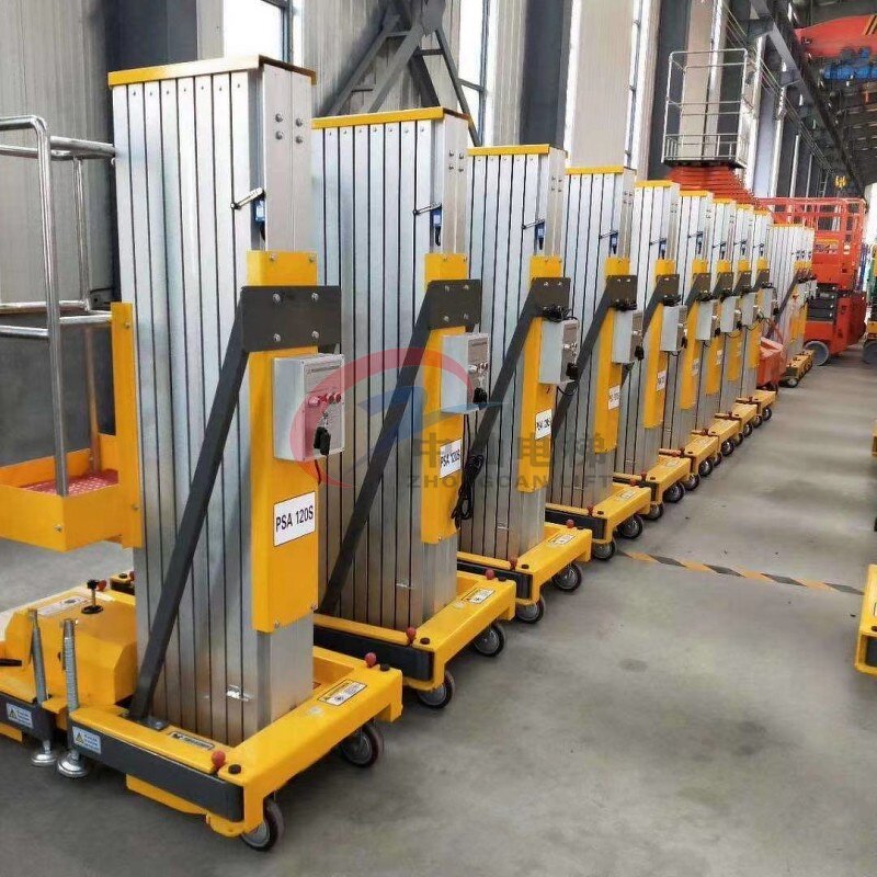 Mast Lift Manufacturer - 4-18m Vertical Double Mast Aluminum Alloy Lift