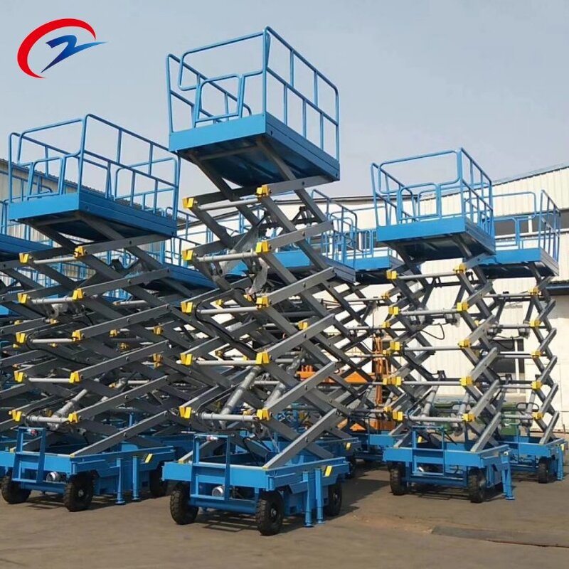 Scissor Lift Manufacturer - Movable Manual Electric Aerial Work Platform