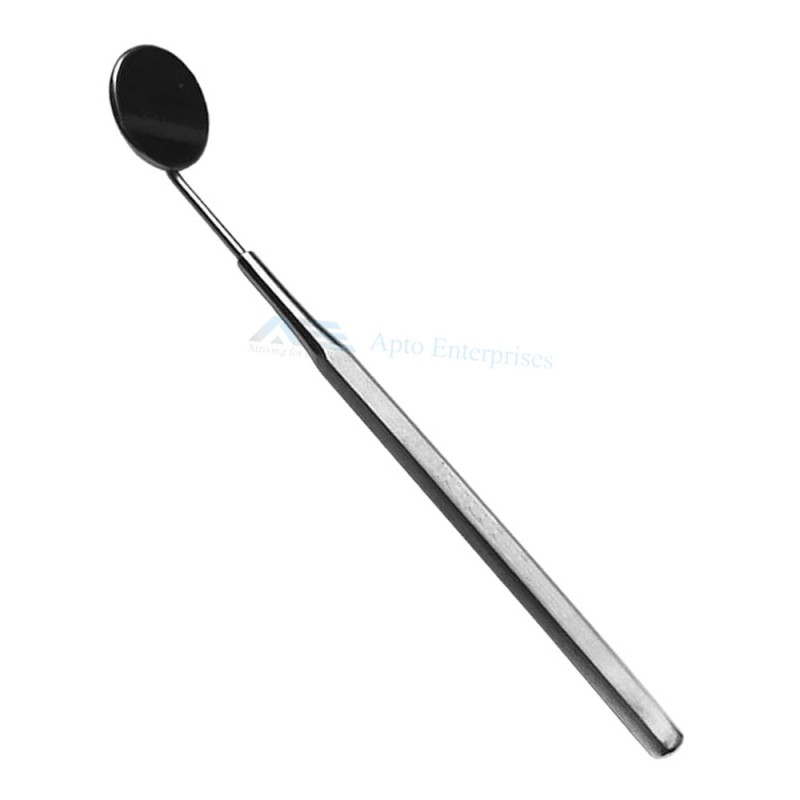 Front Surface High Resolution Double Sided Dental Mouth Mirror #4 With Stainless Steel Handle Dental Instruments