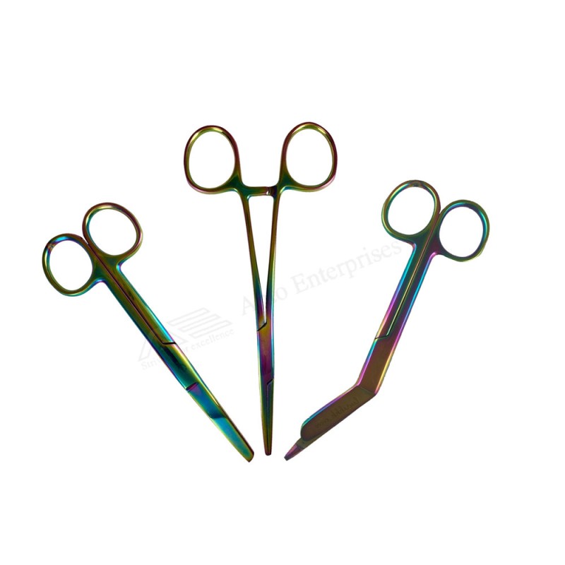 Medical Nursing Lister Bandage Scissors 5.5" Stainless Steel Bandage Shears Best for Nurse Available in Multiple Colors