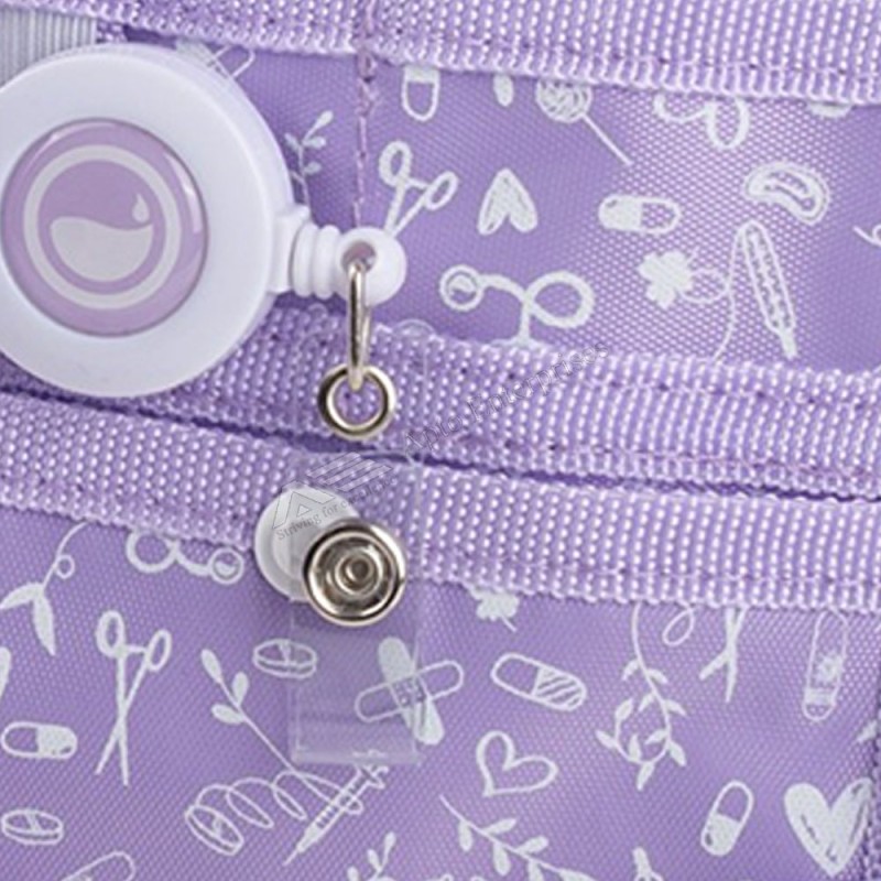 Pocket Organizer Soft Colors Nurse Pocket Organizer for Hospital Coat or Gown Doctor Pocket Pouch