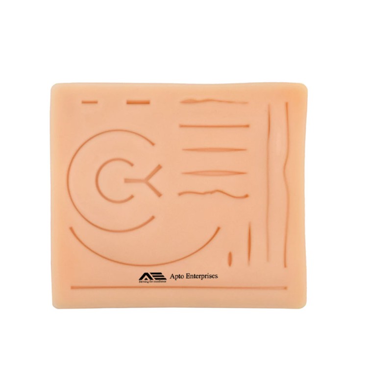 Suturing Training Pad for Doctor Nurse Student Practice Model Wound Silicone Suture Pad Human Sutur Kit Medic Instrument