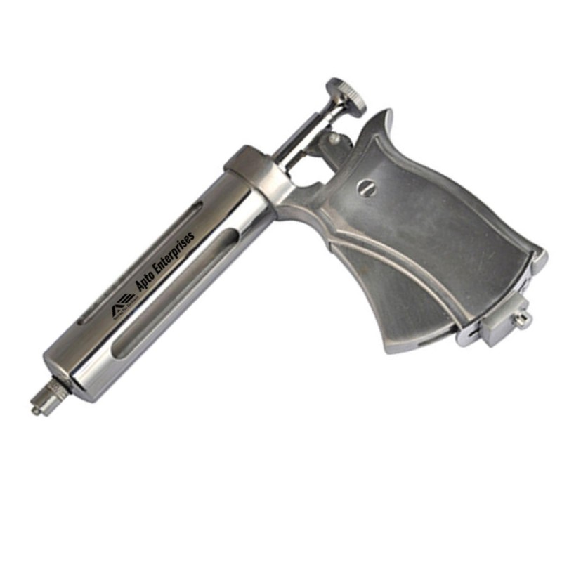 Adjustable Animal Syringe Semi-continuous Vaccine Injection Injector For Horses Sheep Cattle And Pigs Veterinary-grade