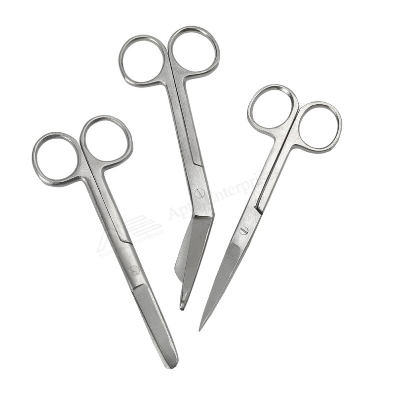 Wholesale High Quality Stainless Steel Customized Lister Bandage Scissors Medical Hospital Nursing Scissors Surgical Instruments
