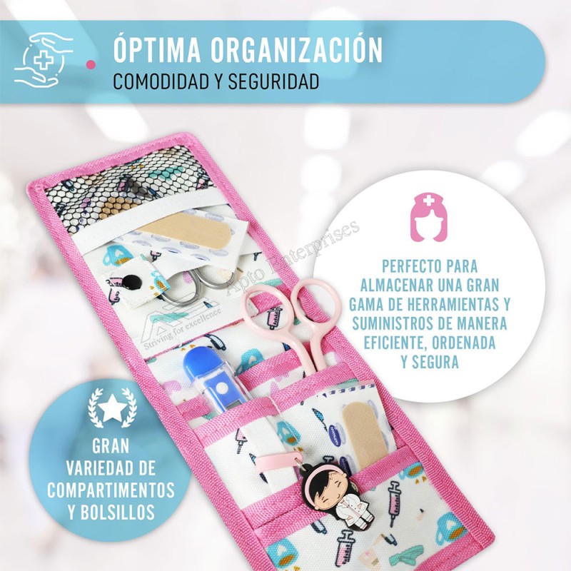 Medical Nurse Fanny Pack, Nurse Bags for Work Supplies with Pack Pocket Organizer, Multi Compartment Nurse Organizer