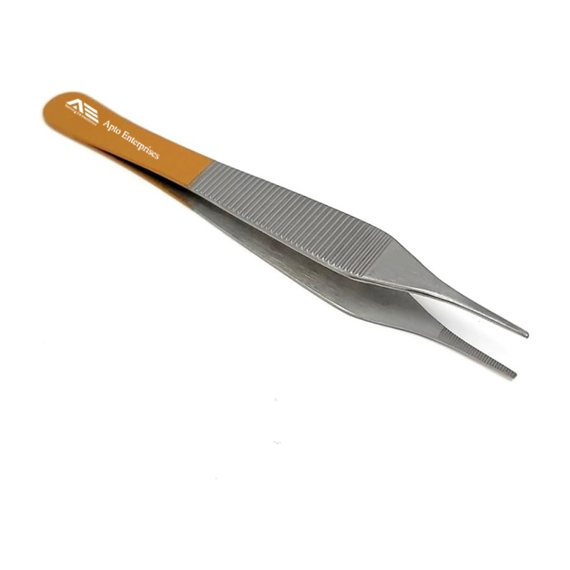 Best Quality TC Adson Brown Dissecting Forceps 12cm 1x2 Teeth German Stainless Steel Surgery Adson Forceps