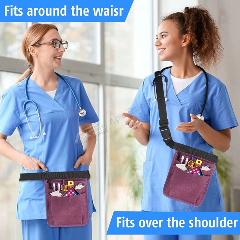 Customized Medical Accessories Tool Case Nurse Pocket Organizer for Hospital Coat Gown Doctor Nursing Pocket