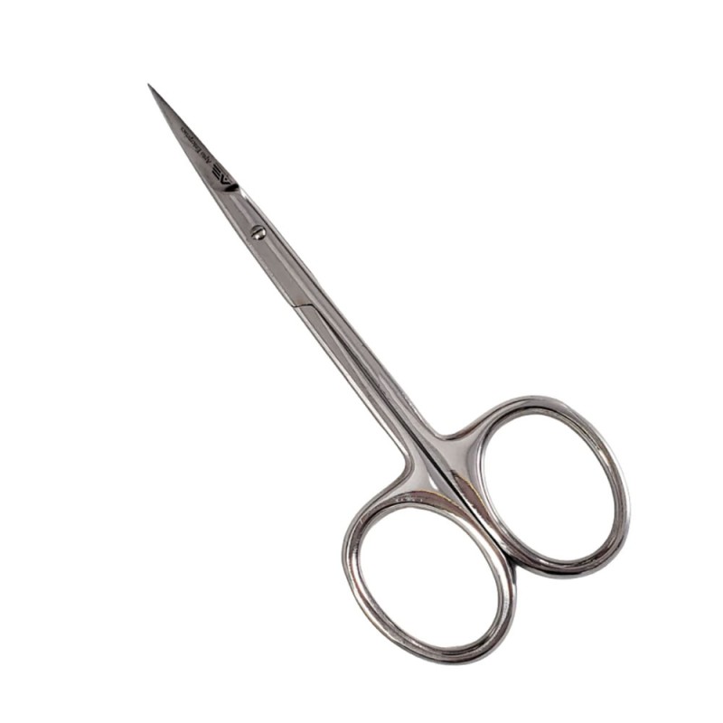 Professional Nail & Cuticle Scissors Super Sharp Extra Fine Stainless Steel Blades for Beard Eyebrow Trimming-Makeup Scissors