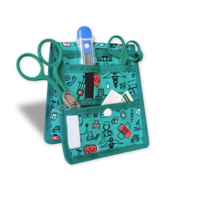 Medical Accessories Tool Case Nylon Nurse Pocket for Hospital Coat or Gown Doctor Pocket Pouch