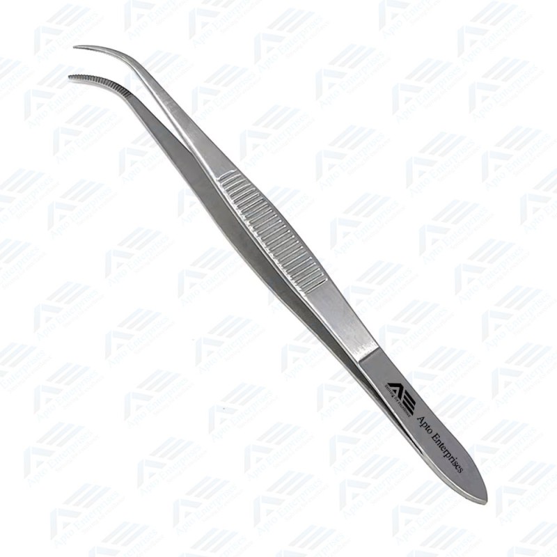 Surgery Surgical Tissue Stainless Steel Instruments Debakey Dissecting Forceps 8'' Tweezer Curved 20 cm