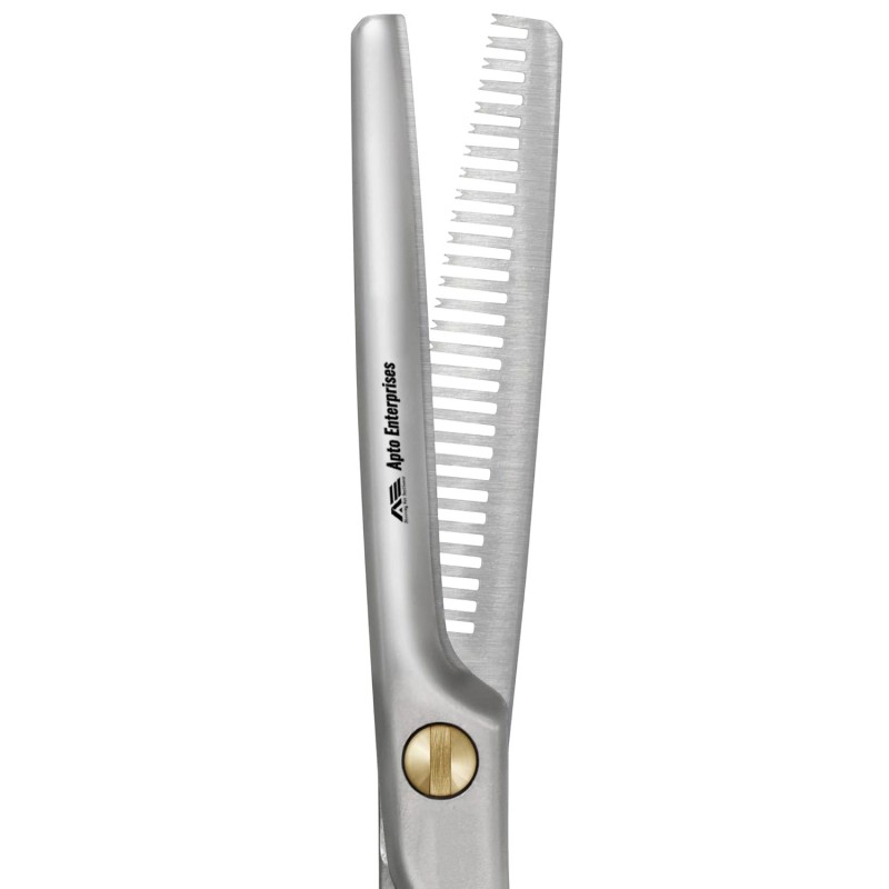 Shears Pre Style Relax 5.5 Inch Offset Professional Ergonomic Steel Hair Thinning Texturizing Cutting and Trimming Scissors