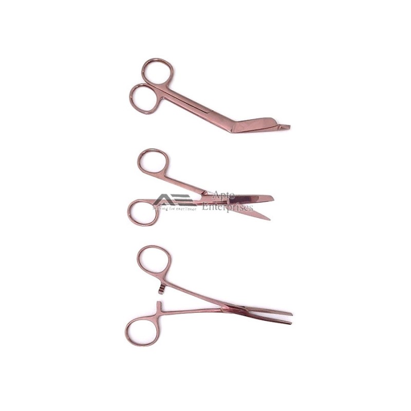Bandage Scissors Nursing and Surgical Dressing Scissors Stitch Scissors Surgical Instruments by Apto Enterprises