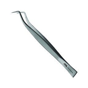 Micro Tweezers Dental Microsurgery Tweezers with Teeth CE PK Custom Logo & Design Dental Surgical Instruments