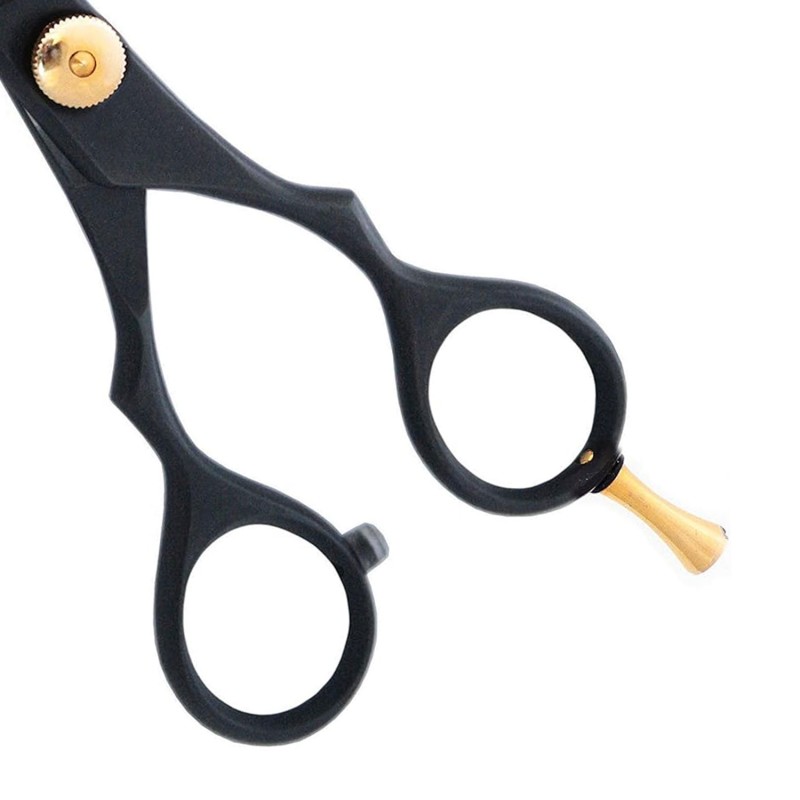 Barber Hair Thinning Shears Professional Hair Thinning Scissors Black Hairdressing Thinning Scissors for All Hair Type Black