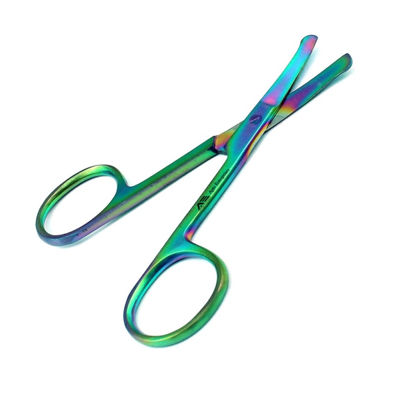 Wholesale Eyebrow Scissor Used in All Beauty Works Premium Quality Stainless Steel Eyebrow Scissors