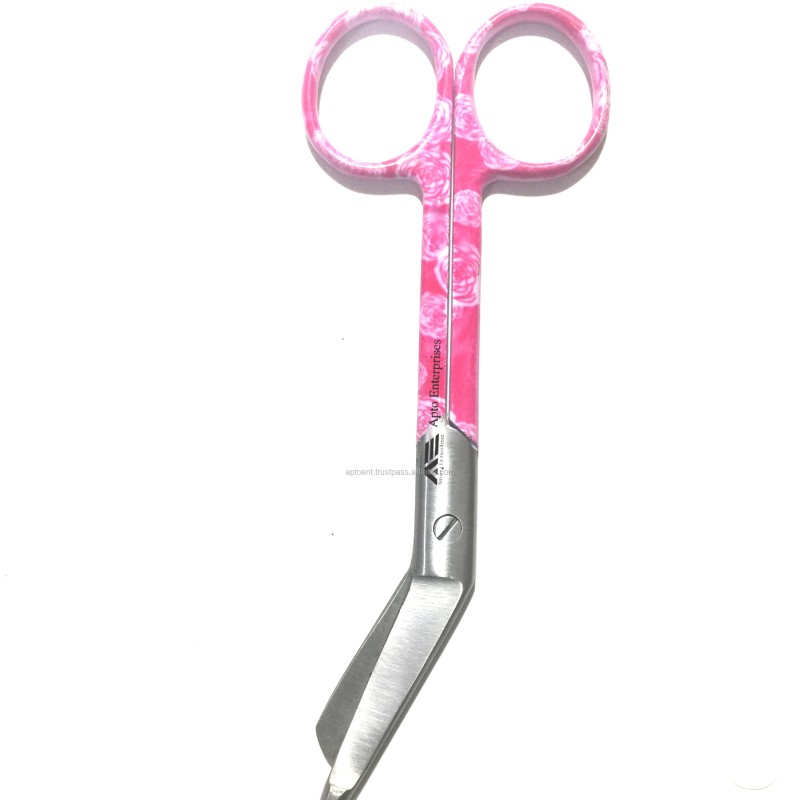 Lister Stainless Steel Bandage Scissors Surgical Instruments with a Protective Tip sharp Cutting