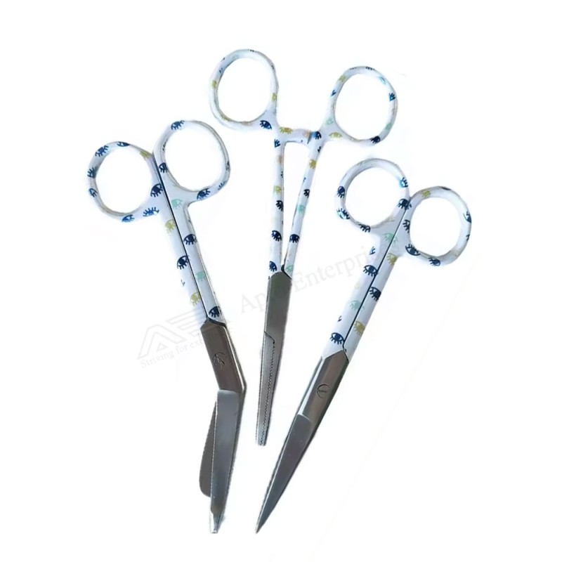 Wholesale High Quality Stainless Steel Customized Lister Bandage Scissors Medical Hospital Nursing Scissors Surgical Instruments