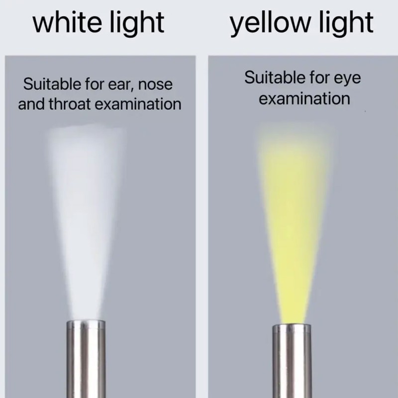 Nurses and Students Diagnostic Penlight Pupil Gauge and AA Battery Tool for Eye Throat White LED Medical Pen Light for Doctors